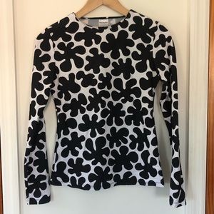 Marimekko for Target Paprika Black Rashguard XS